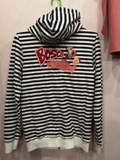 Толстовка с капюшоном bosco fresh (XS) синяя