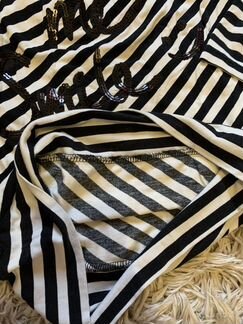 Чб платье-туника