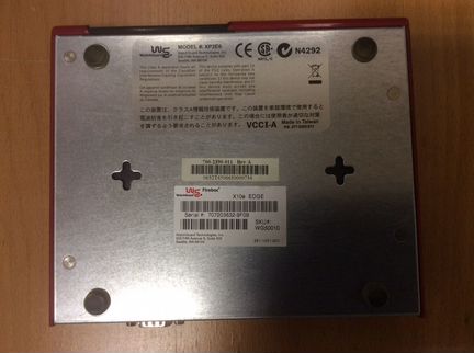 Watchguard Firebox X10e Edge Firewall VPN model XP