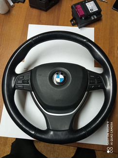 Руль BMW F10 Обогрев, Кожа