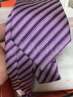 Галстук мужской -Eton (сиреневы