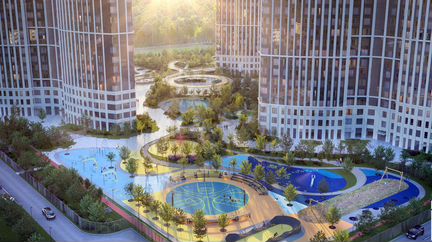 Квартира-студия, 70.7 м², 25/39 эт.