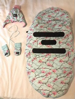 Конверт Elodie Details с шапочкой и варежками