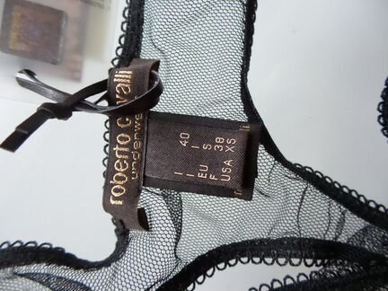 Стринги кружевные Roberto cavalli