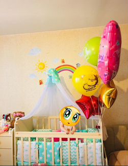 Кровать детская, деревянная