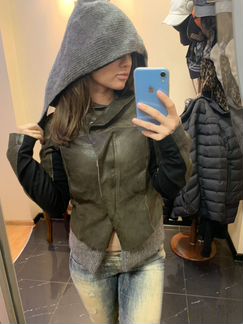 Куртка Malloni с капюшоном