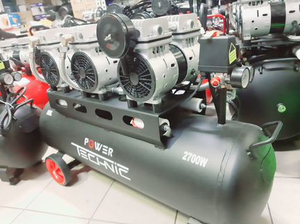 Компрессор power technic ACL480/080 бесшумный
