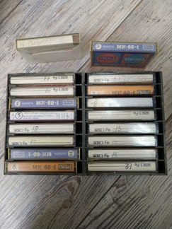 Аудиокассеты с боксом