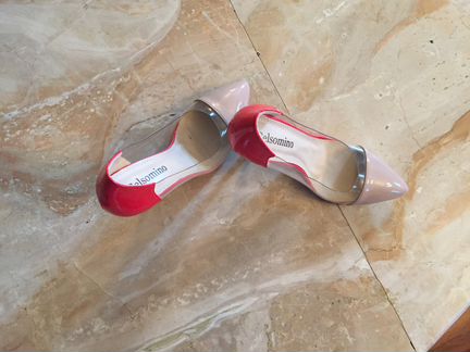 Туфли коралловые