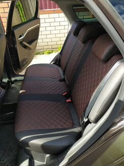 Модельные чехлы Лада Веста из экокожи