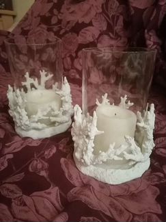 Подсвечник фонарь для свечи кораллы zara home