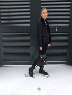 Дубленка женская натуральная 42-44