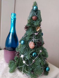 Новогодняя композиция подарок