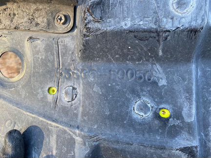 Защита арок (подкрылок) Lexus LS IV 2007г