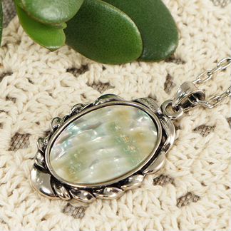 Подвеска Родник (гелиотис 18х25мм)