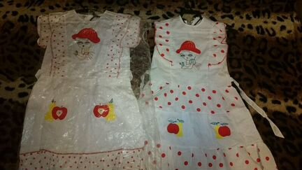 Платье (новое) на 4 года хлопок