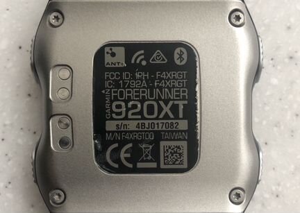 Часы спортивные Garmin Forerunner 920xt