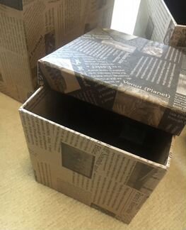 Подарочные коробки (набор из 4-х штук)