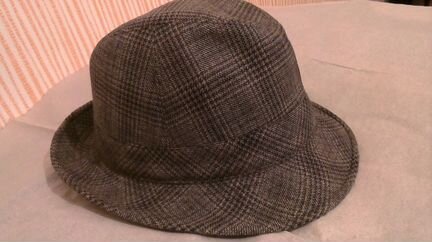 Новая шляпа Borsalino шелк/шерсть оригинал р.58-59