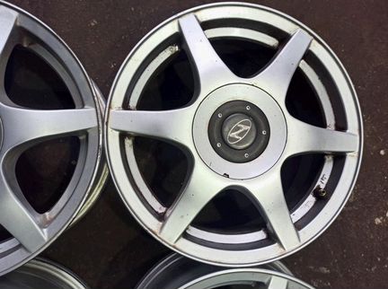 Диски бу литые R15 N на Hyundai