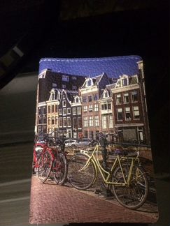 Обложка для паспорта кожа