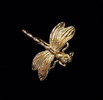 Винтажная брошка Стрекоза