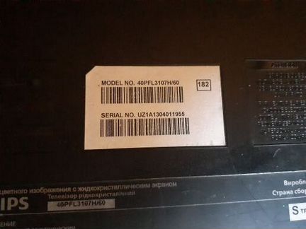 Philips 40PFL3107H/60 и Philips 32PFL3406H/60
