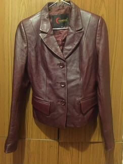 Куртка кожаная женская