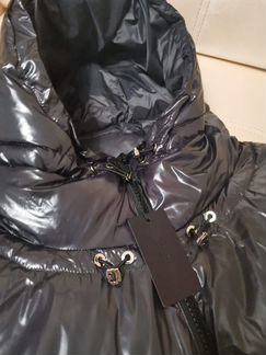 Пуховик лаковый Prada Milano Новый