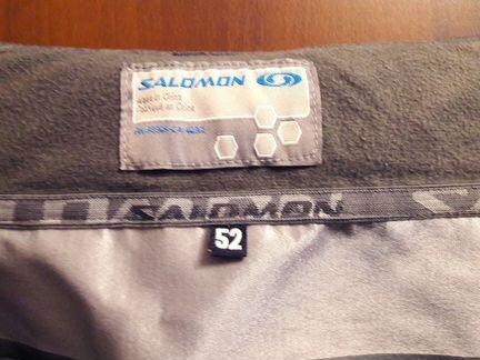 Брюки Salomon Sandstorm Pt M, размер 52