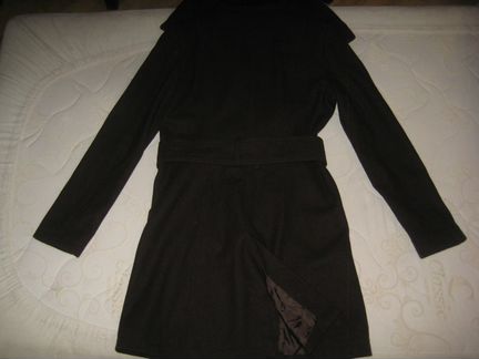 Шикарное шерстяное д/c пальто Zara Австрия новое