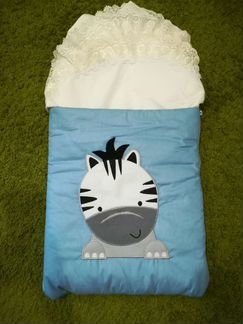 Конверт на выписку летний для мальчика