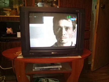 Рабочий телевизор philips с диагональю 54 см