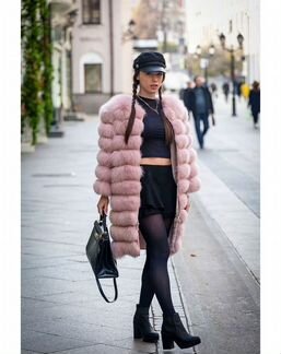 Шуба из песца трансформер 4 в 1