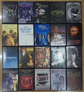 DVD клипы концерты