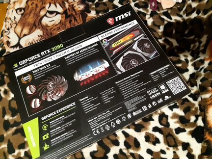 Видеокарта MSI RTX 2060 6G gaming Z