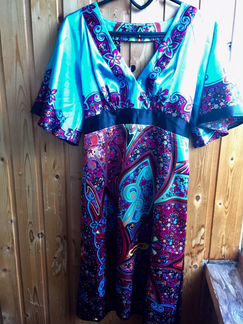 Платье шёлковое