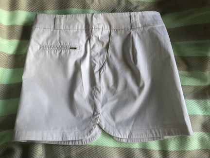 Юбка Lime белая хлопковая