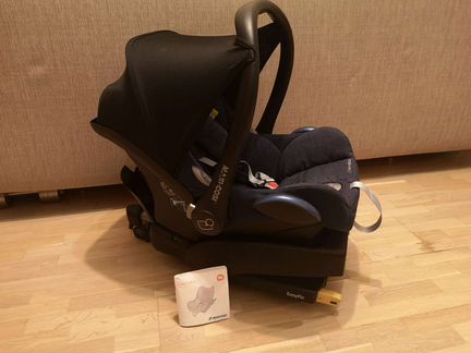 Автолюлька maxi cosi cabriofix с базой isofix
