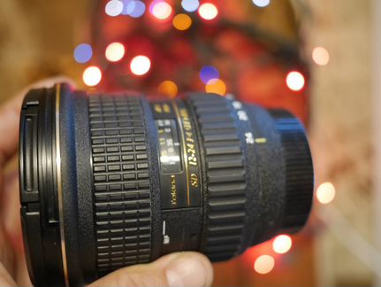 Nikon Tokina AT-X 124 PRO DX AF 12-24 mm f4 ширик