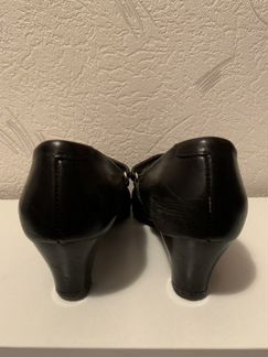 Туфли чёрные для девочки minimen