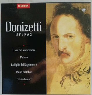 Доницетти. Оперы, 10 CD