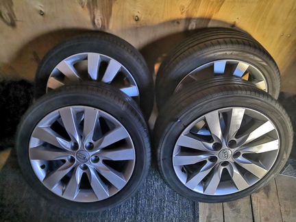 Продаю оригинальный комплект колёс для Kia cerato