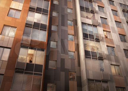 2-к квартира, 52.3 м², 13/17 эт.