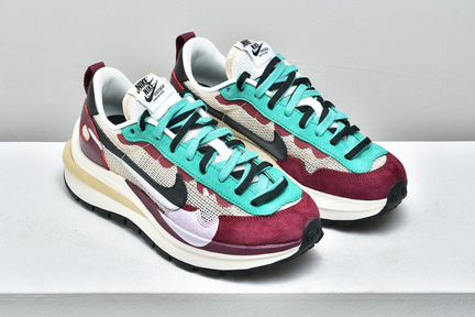 Nike Vaporwaffle sacai Villain Red Green,7 US