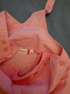 Сарафанчик 74 хб розовый