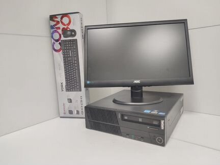 Офисный компьютер в сборе