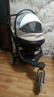 Сhicco S3 Trio трёхколесная прогулка и люлька