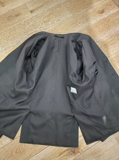 Пиджак для детей 10-13 лет, темного цвета