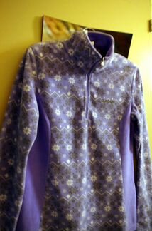 Флисовая кофта спортивная